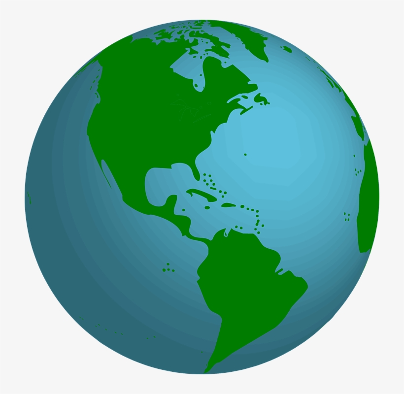 Earth, World, Planet, Globe, Global, Blue, Map, Space - World Map, transparent png