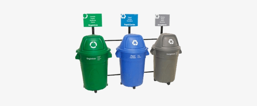 El Reciclaje Y Los Contenedores De Basura - Botes De Basuras Ecologicos, transparent png
