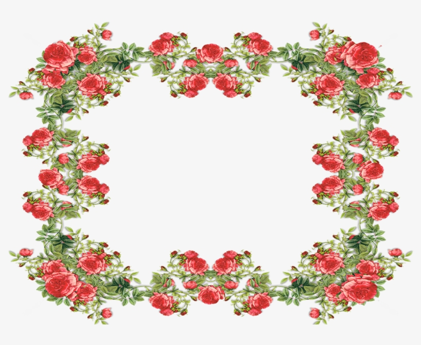 Marcos Cuadrados Para Fotos - Marcos De Flores Gif, transparent png
