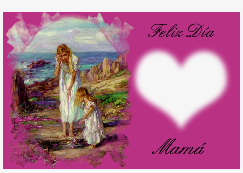 Mamdre Con Su Hijo - Ver Cuadros De Temas De Campo En Oleo Nuevos, transparent png
