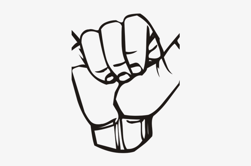 Rebeldia Dibujos - Peace Sign Clip Art Hand, transparent png
