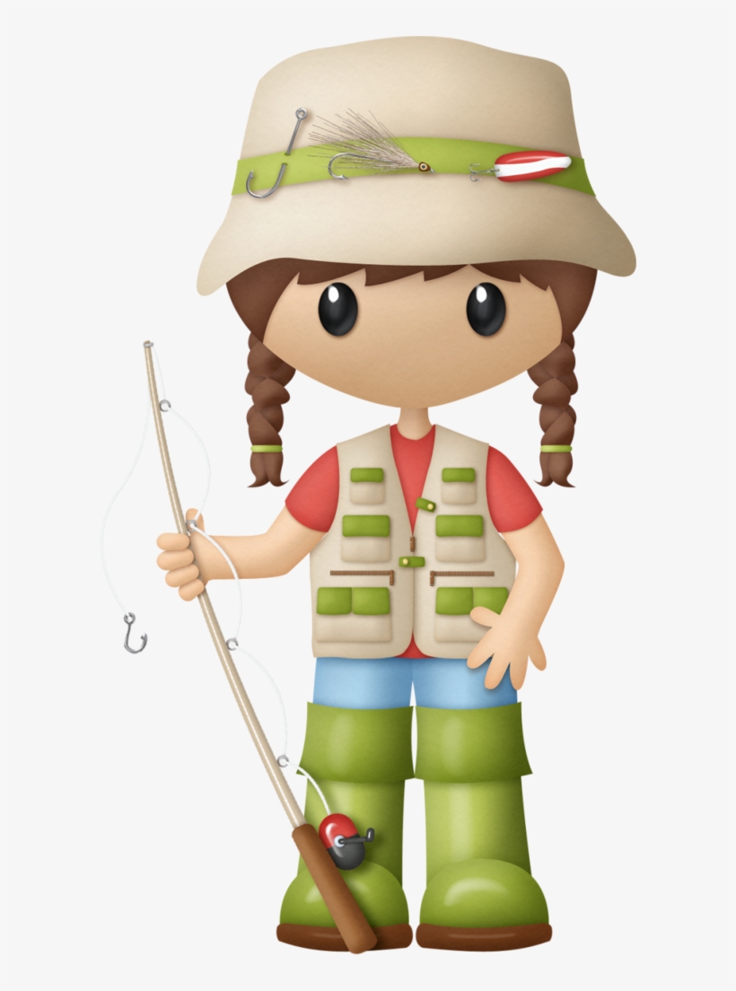 Kaagard Fishinghole Fisherboy2 - Girl Fishing Clipart, transparent png