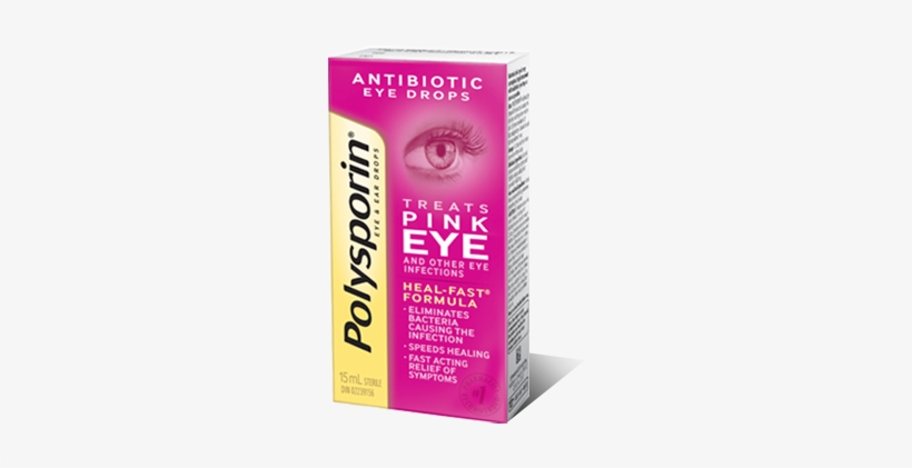 Polysporin® Antibiotic Eye & Ear Drops - Polysporin Eye Drops, transparent png