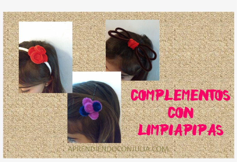 Complementos Con Limpiapipas - Headband, transparent png