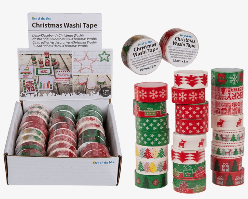 Decoration Tape - Nastro Adesivo Decorativo Washi Tape Natale, transparent png