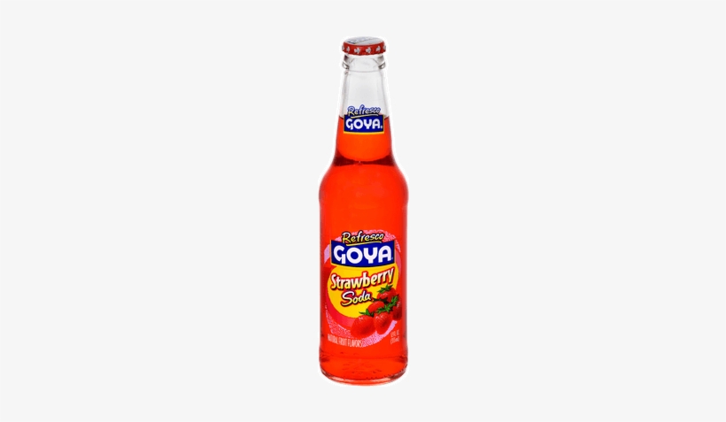 Goya Refresco Strawberry Soda, 12 Ounce 24 Per Case - Goya Refresco Soda, Cola Champagne, 12 Fl Oz (pack, transparent png