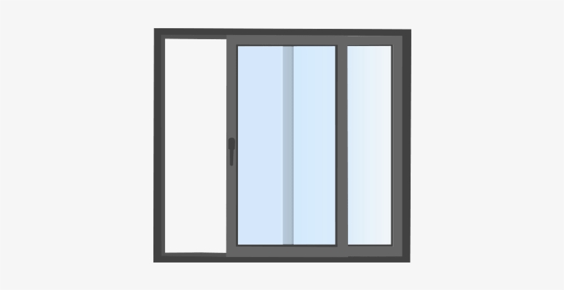 Ventana Corredera - Window, transparent png