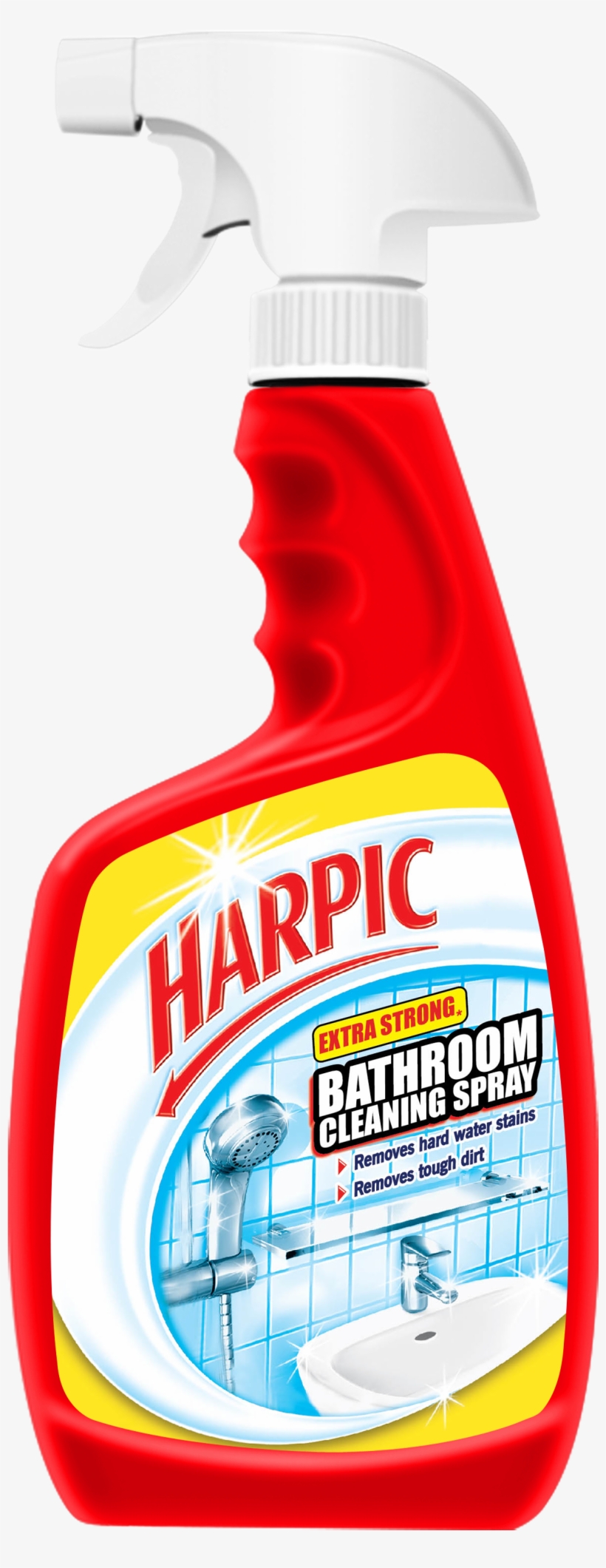 Harpic Bathroom Cleaner Spray - Harpic Bathroom Cleaning Spray 400ml, transparent png