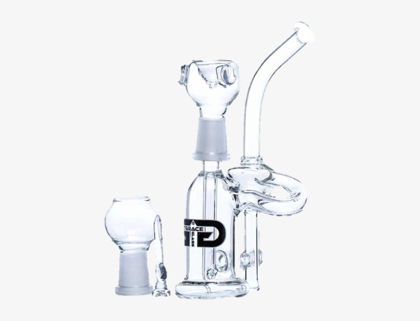Grace Glass Recycler Bubbler - Still Life Photography, transparent png