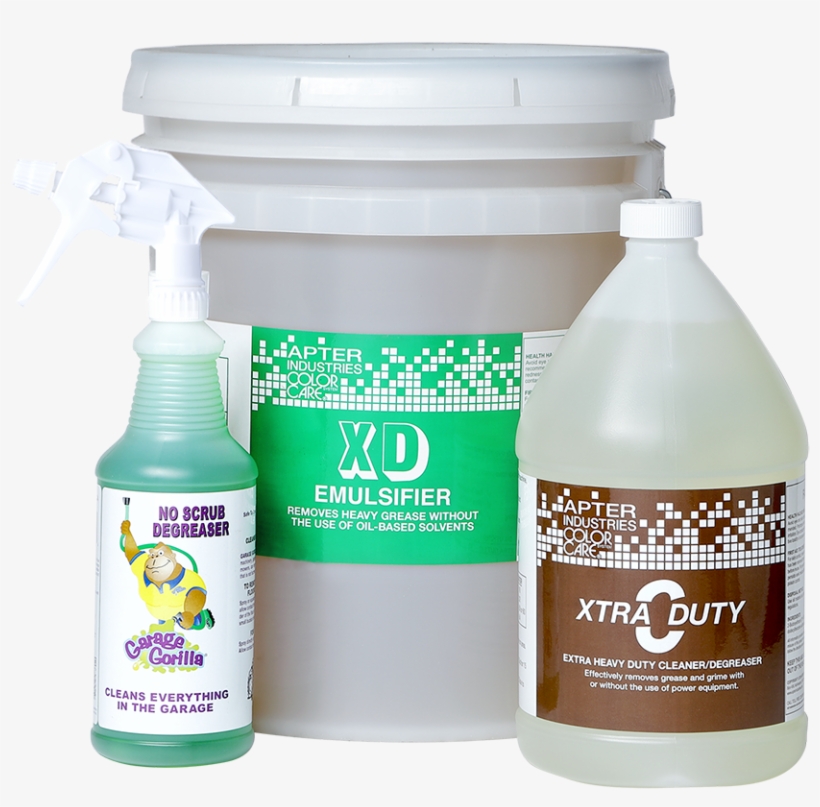 Industrial Cleaning - Garage Gorilla 13-gg-2/32 No Scrub Degreaser (pack, transparent png