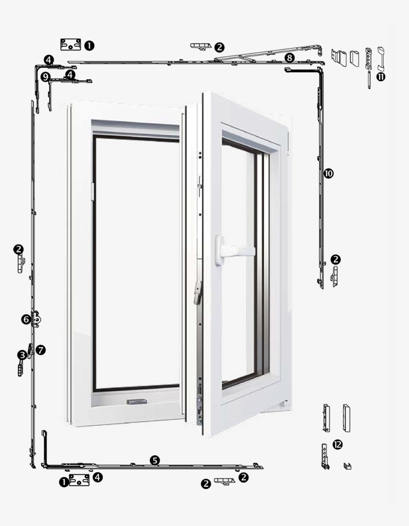Herrajes Para Ventanas - Home Door, transparent png