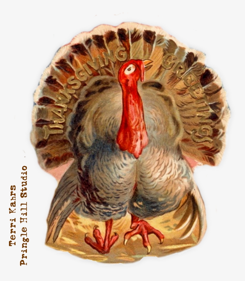 He's Bringing You A Ton Of Wishes For A Beautiful Thanksgiving - Buyenlarge 'thanksgiving Greetings' Painting Print, transparent png