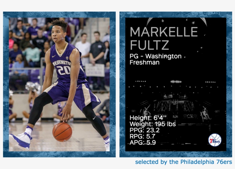 Philadelphia - Nba Fultz Markelle, transparent png
