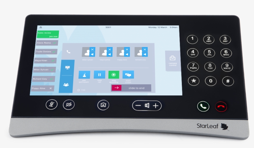 Any Participant Using A Starleaf Endpoint Can Start - Electronics, transparent png