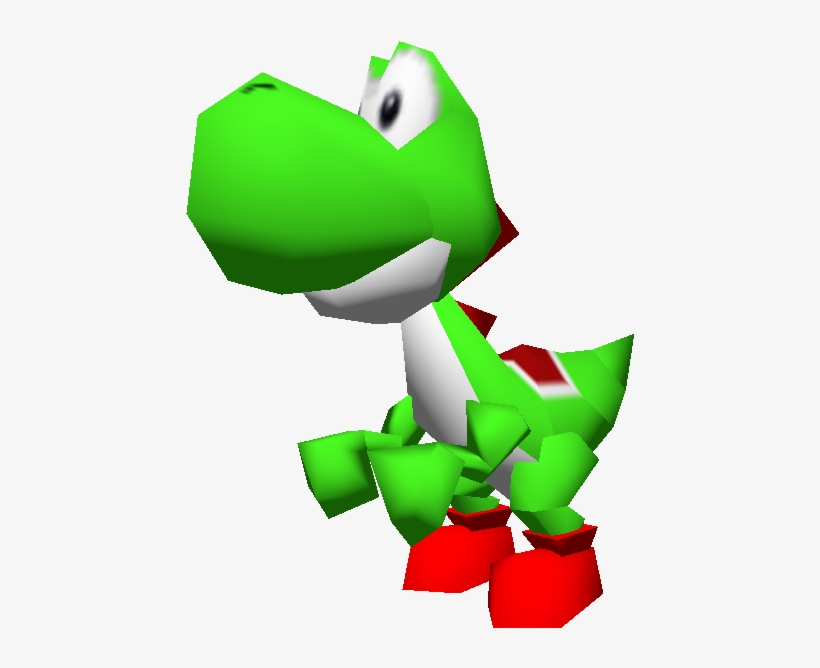 Download Zip Archive - Smash 64 Yoshi Model, transparent png
