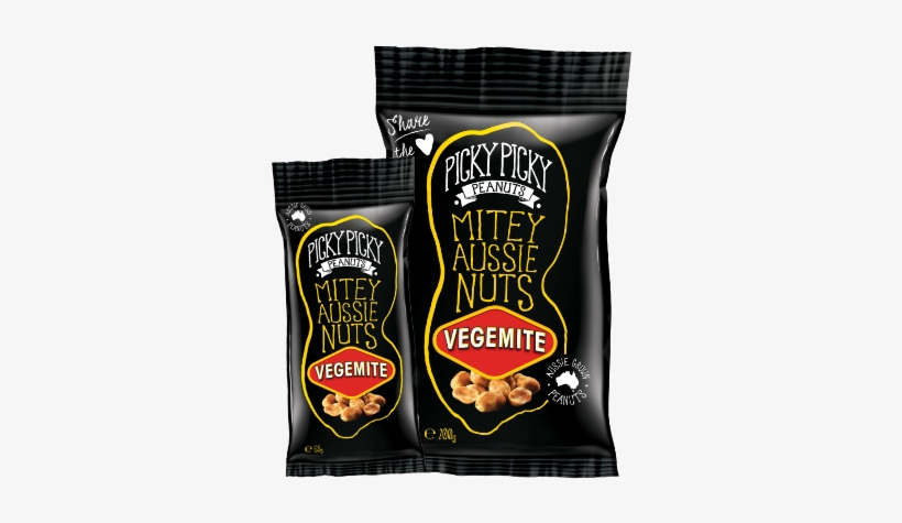 Mitey Aussie Nuts - Picky Peanuts Savoury Honey 80g X 10, transparent png
