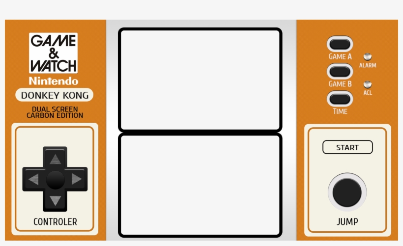 Nintendogamewatchdk - False Nintendo Game & Watch Handheld Display Panel, transparent png
