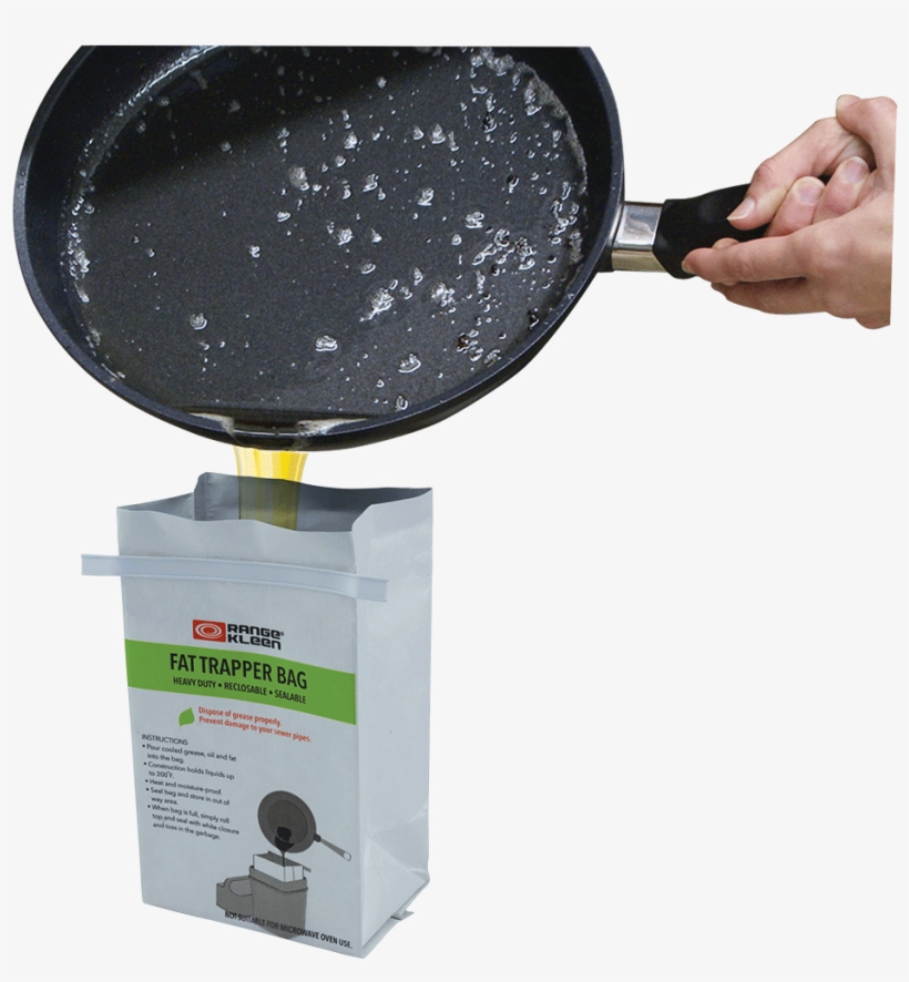 65105 Trap The Grease - Sauté Pan, transparent png