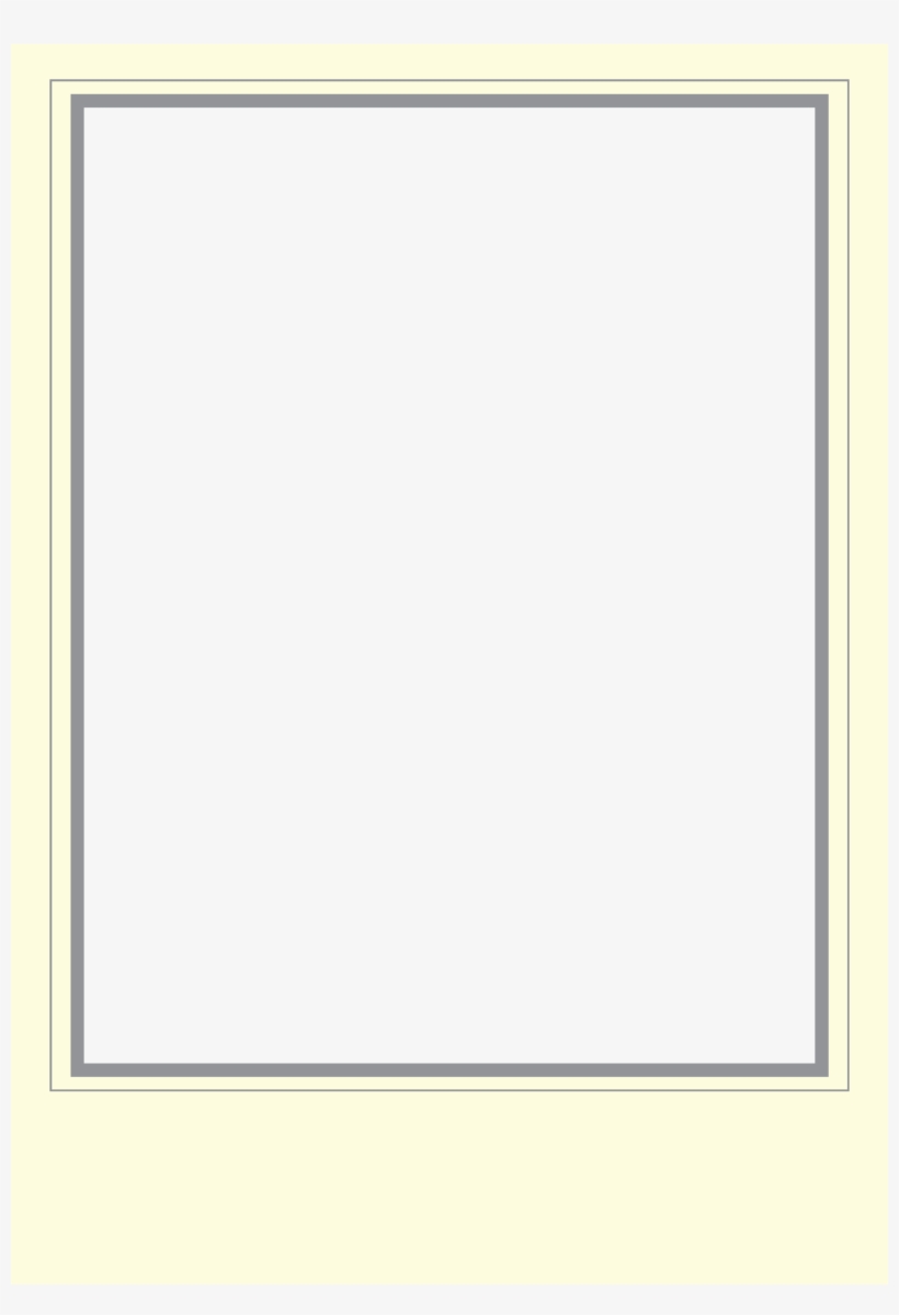 Classic Cream Portrait A2 - Picture Frame, transparent png