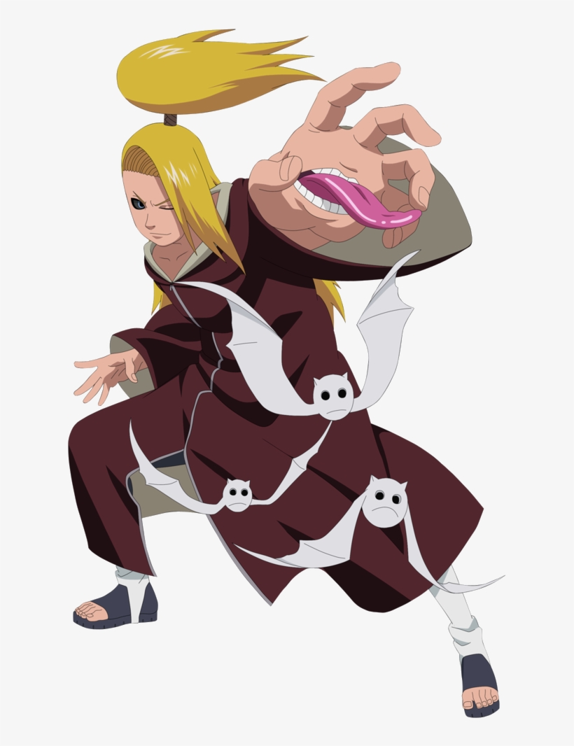 Deidara Edo - Imagens Do Membros Da Akatsuki, transparent png