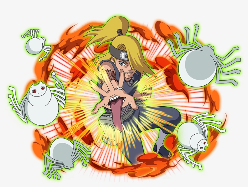 ☆5 C1 Deidara - Naruto Ultimate Ninja Blazing Deidara, transparent png