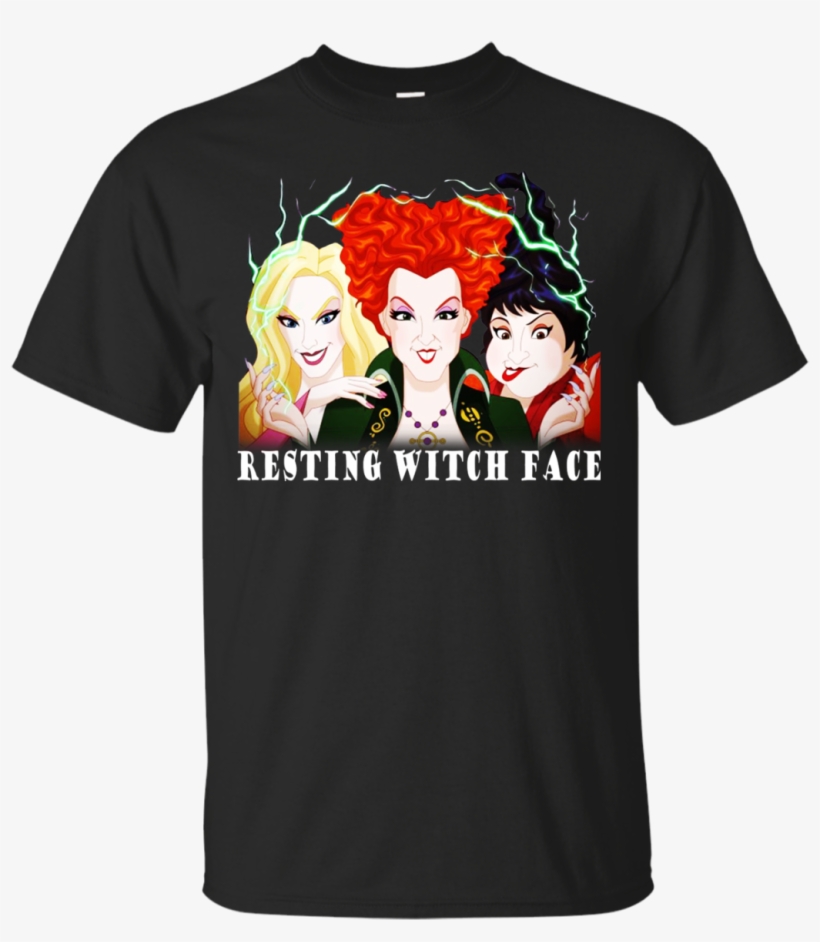 Hocus Pocus Resting Witch Face Shirt, Hoodie, Tank - Hocus Pocus Resting Witch Face Sanderson Sisters Sweater,, transparent png