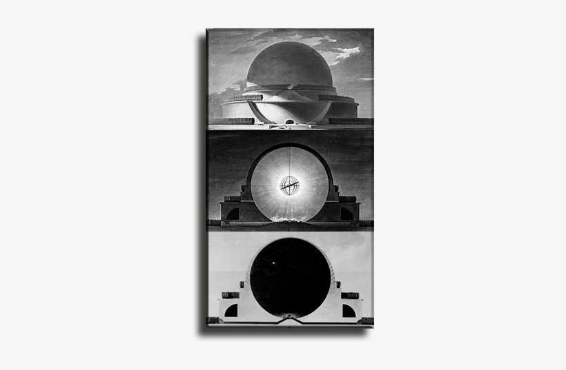 Proyecto De Cenotafio Para Isaac Newton- Etienne Louis - Etienne Louis Boullee Newton, transparent png