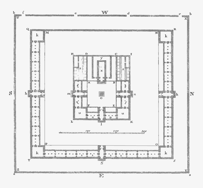 A Description Of The Temple Of Solomon - Temple Of Solomon Measurement, transparent png