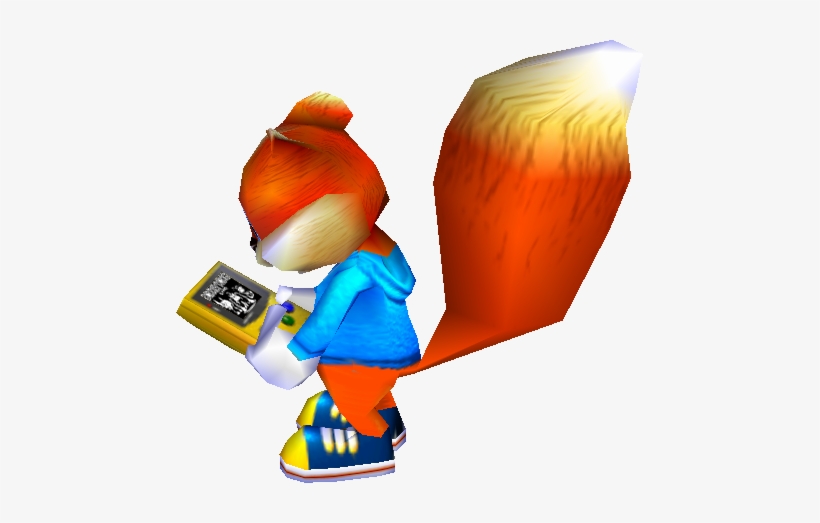 Conkerplaydonkeykongland - Conker The Squirrel Png, transparent png