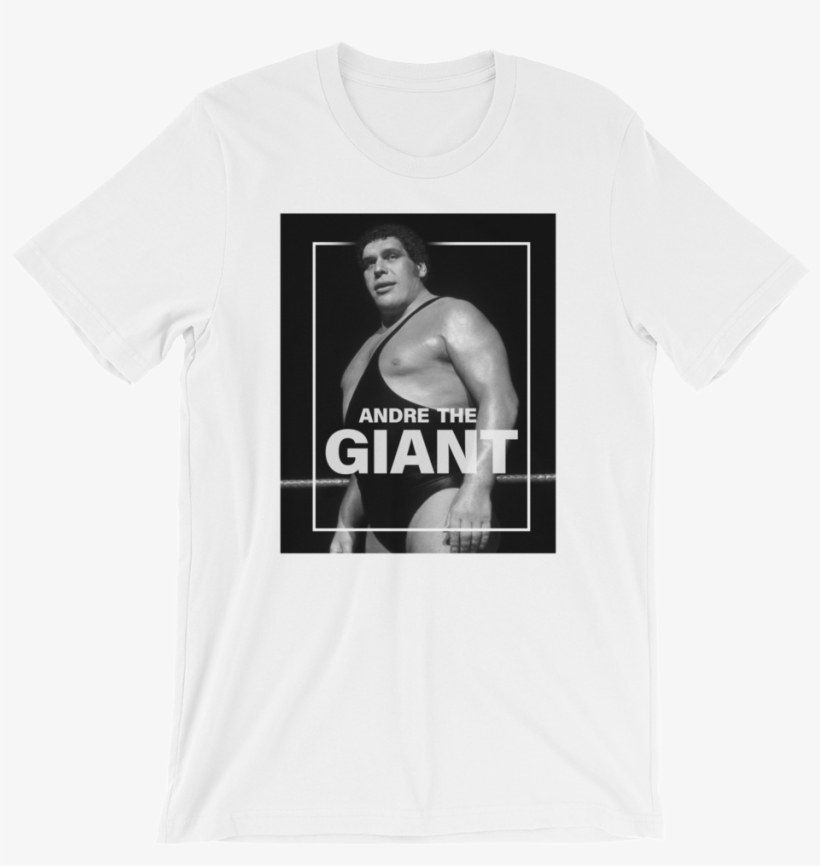 Andre The Giant "photo" Unisex T-shirt - 30 Years Of Wrestlemania (wwe), transparent png