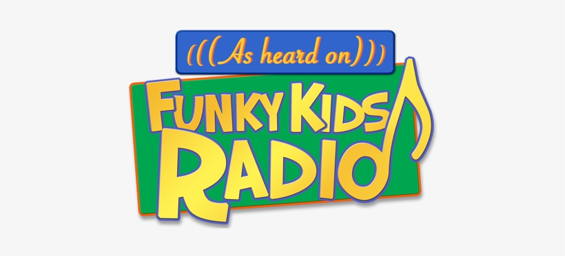 As Heard On Funky Kids Logo - Juice Box, transparent png