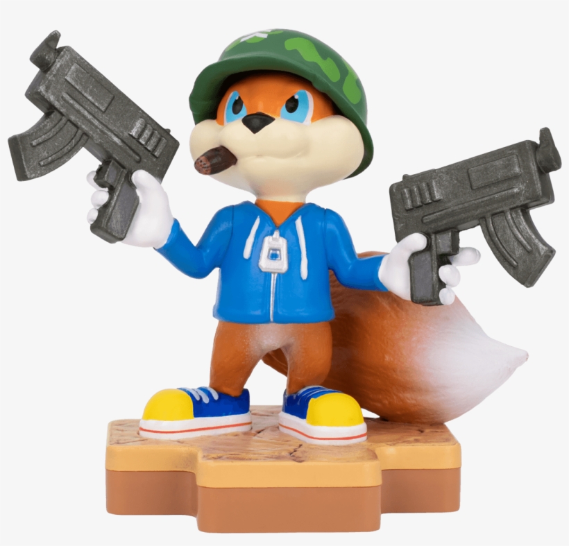 Conker - Banjo Kazooie Figure Totaku, transparent png
