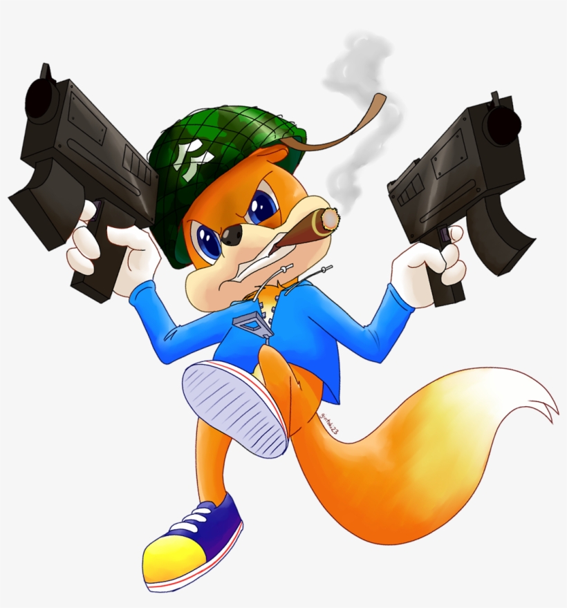 Rewatched A Playthrough Of Conker's Bad Fur Day - Cartoon, transparent png