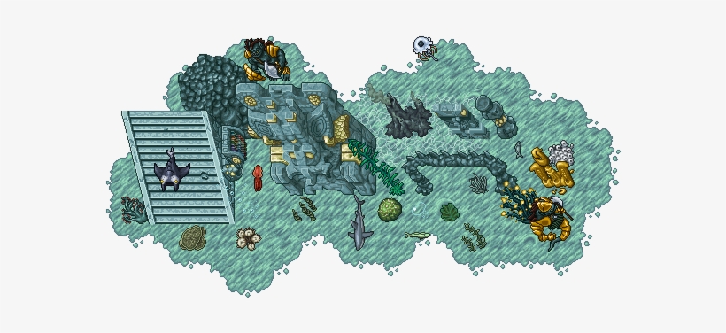 Tibia Deeplings Mockup - Pixel Art Tibia, transparent png