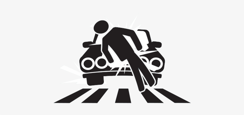 Stephanie Ovadia - Car Crash Pedestrian Icon, transparent png
