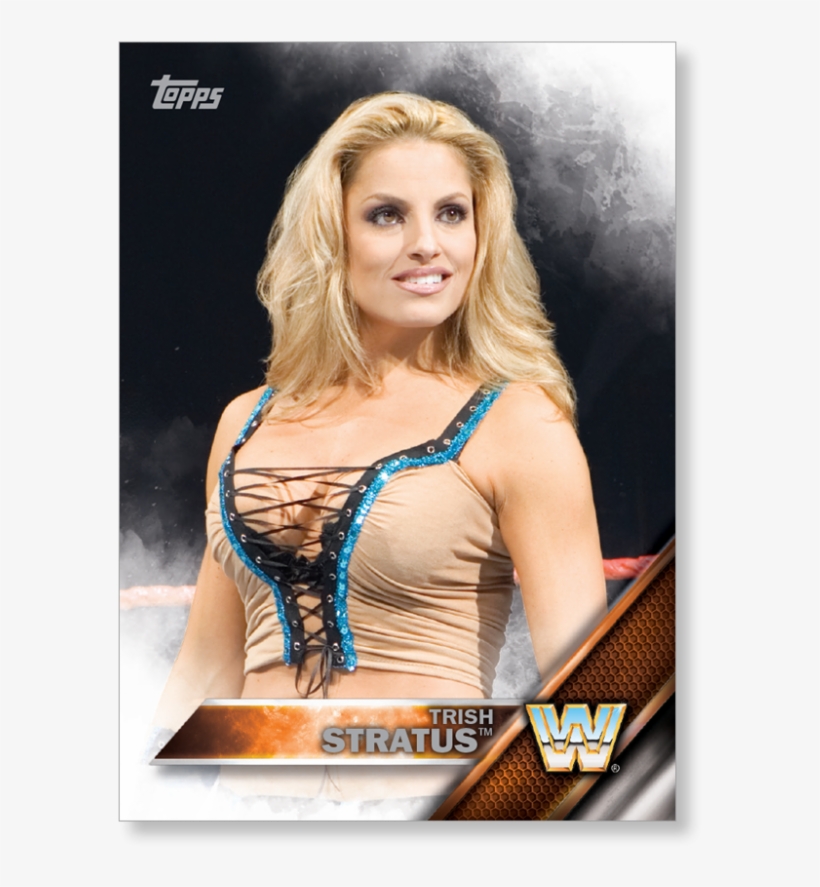 2016 Topps Wwe Trish Stratus - Wwe Cards Trish Stratus, transparent png