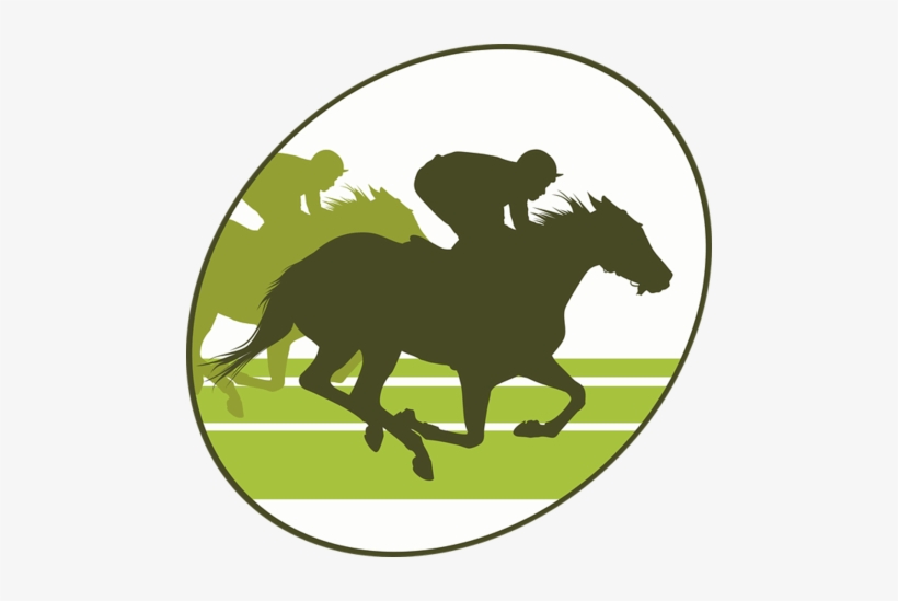 Silhouette Horse Racing Png, transparent png