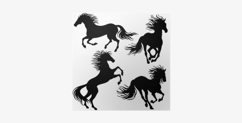 Horse Running Vector, transparent png