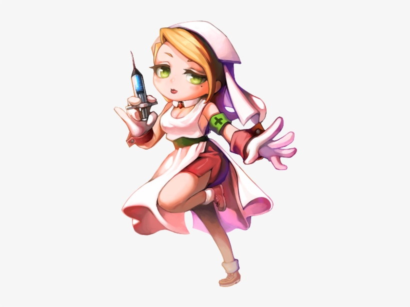 4-6☆ Joy The Nurse "this Shot Won't Hurt - Cartoon, transparent png