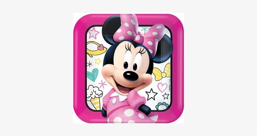Minnie Mouse Happy Helpers Lunch Plates, - Minnie Mouse, transparent png