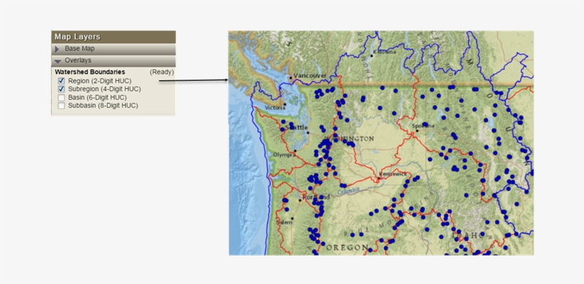 Click The Checkbox Next To Any Or All Of The Hydrological - National Water And Climate Center, transparent png