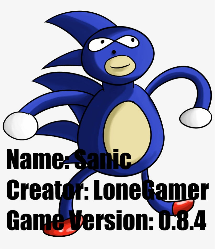 Sanic The Hegehog Is A Very Stupid Version Of Sonic - Dank Memes Png Sanic, transparent png