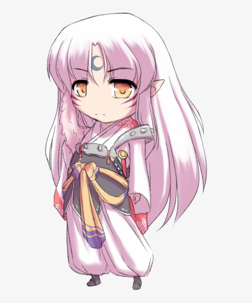 Photo - Kagura Y Sesshomaru Chibi, transparent png