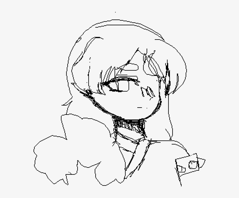 My Trying Draw Sesshomaru - Line Art, transparent png