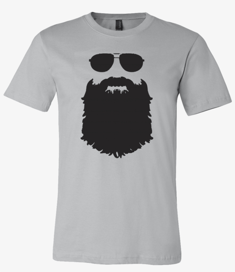 Aviator Glasses And Beard T-shirt - Halloween Sayings For Shirts, transparent png