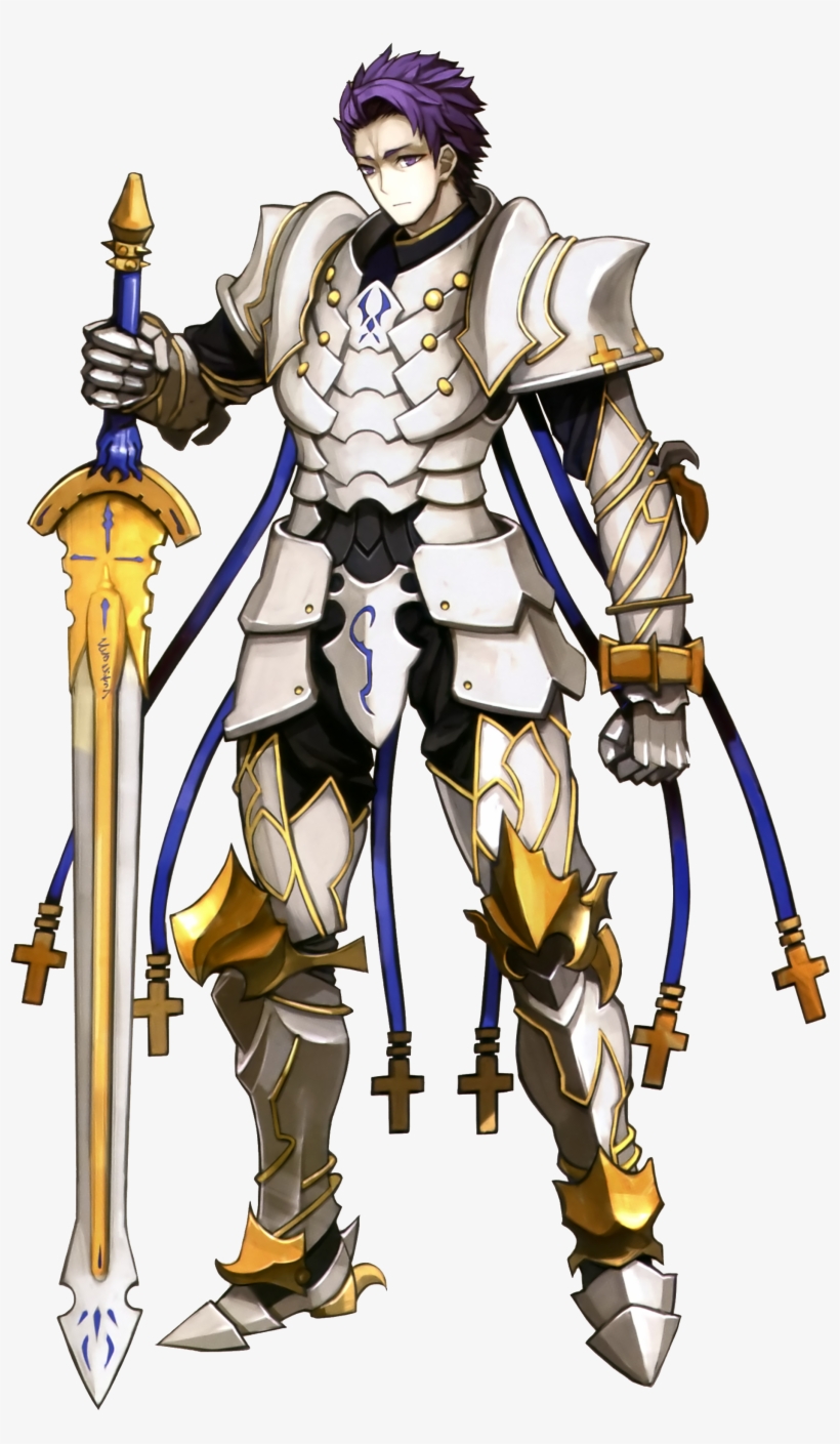 In Character, Serious And Willing To Use Their Full - Fate Go Lancelot, transparent png