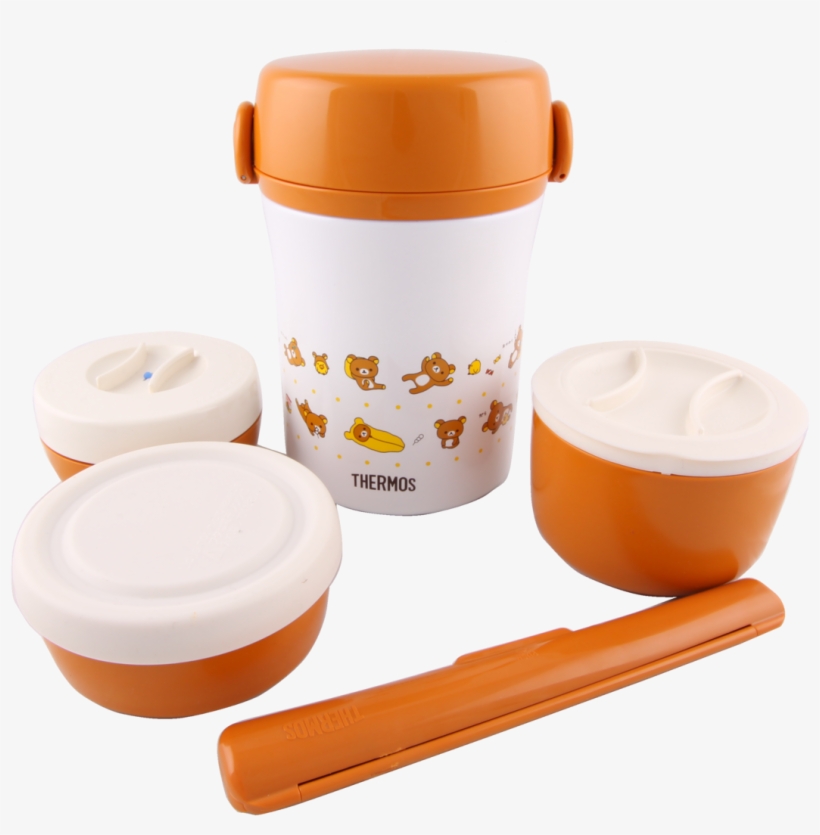 Rilakkuma 800ml Vacuum Insulated Food Jar - Vacuum Flask, transparent png