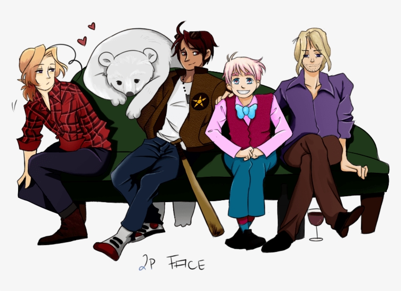2p Hetalia Face Family, transparent png