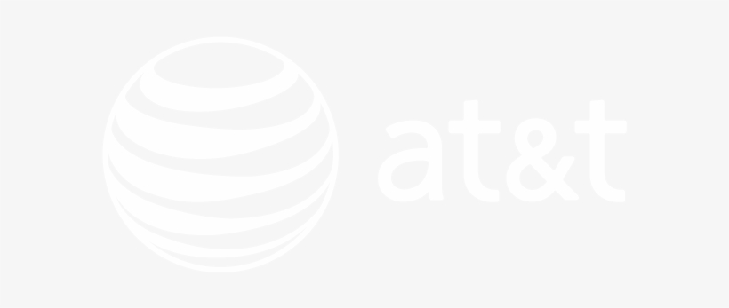 At&t - At&t Logo White Png, transparent png