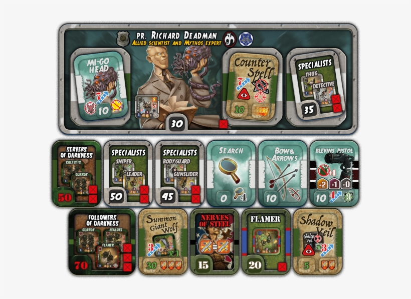 The Shadows Over Normandie Core Box And The Cthulhu - Pc Game, transparent png